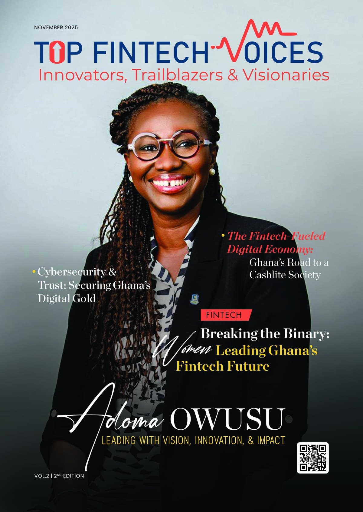 Top Fintech Voices Vol. 2 — Adoma Owusu on the cover